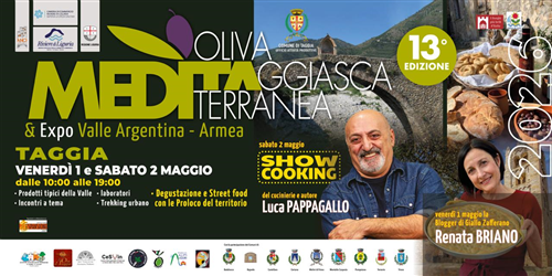 Tutto pronto per la 13° edizione di Meditaggiasca & Expo Valle Argentina Armea: scopri il programma dal 1° al 2 maggio