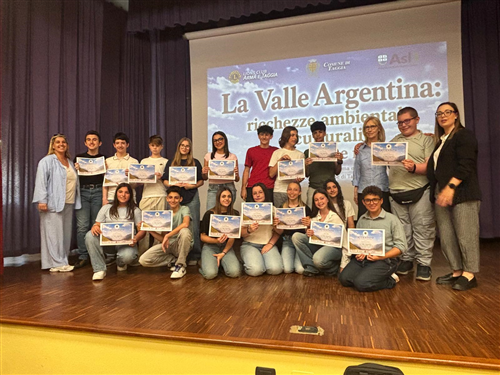La Valle Argentina raccontata dai ragazzi: presentato il cortometraggio del progetto educativo del Lions Club Taggia Arma