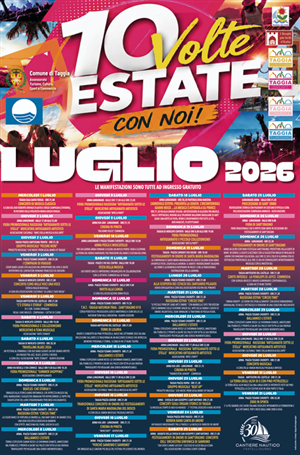 Calendario eventi LUGLIO 2026