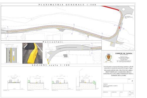 Lavori al via per il bypass della ciclabile: a partire da oggi senso unico a scendere sullultimo tratto dellArgine Sinistro