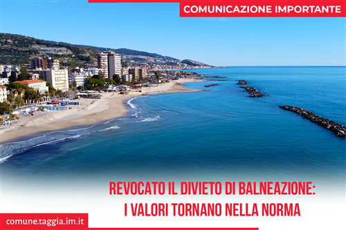 Revocato il divieto di balneazione: i valori tornano nella norma