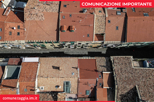 Aree Pedonali Urbane nel centro storico di Taggia e allex Caserme Revelli: attive dall11 giugno
